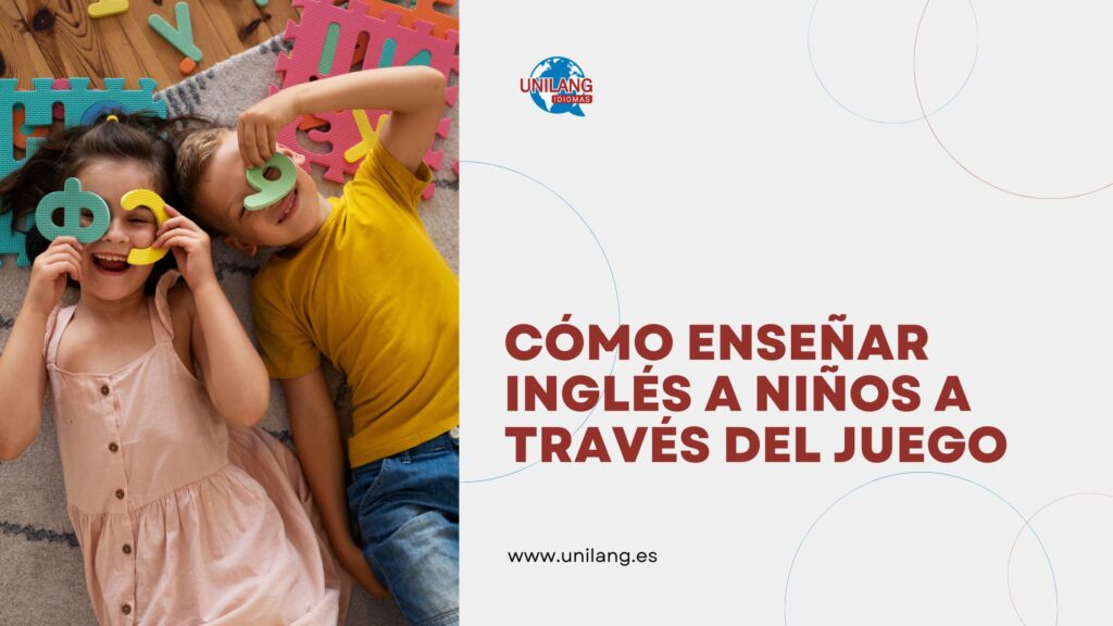 Cómo enseñar inglés a niños a través del juego